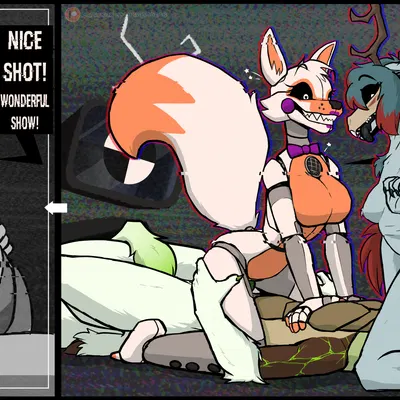 elin (psychorodent), lolbit (fnaf), steph (psychorodent) (american mythology, five nights at freddy's) created by spiritelin