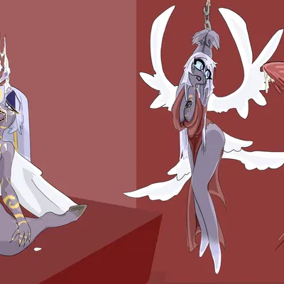 emily (hazbin hotel) (hazbin hotel, hellaverse) created by slimber