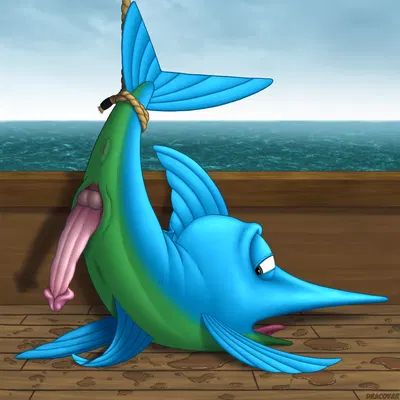 enguarde the swordfish (donkey kong (series), nintendo) created by dracovar valeford