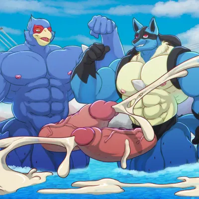 falco lombardi (nintendo, pokemon) created by modem redpill