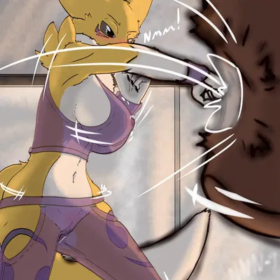 fan character (bandai namco, digimon) created by foxylilshrink