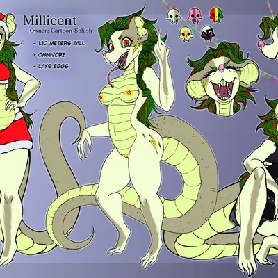 fan character (christmas) created by natt333