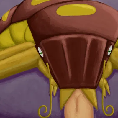 fan character (fakemon) created by worldeaterart