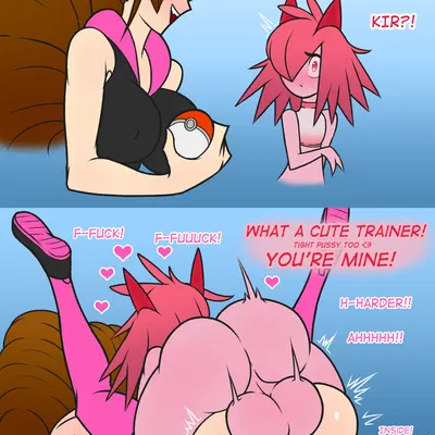 fan character, fraw (noriega), pokemon trainer (instant loss 2koma, nintendo) created by noriega, uxdragon