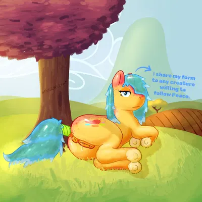 fan character (hasbro, my little pony) created by peacespiecesnsfw