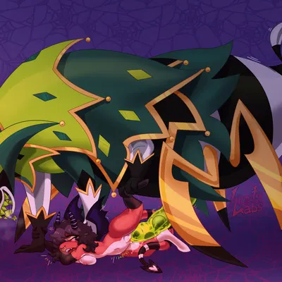 fan character, mammon (helluva boss) (european mythology, greek mythology) created by tw1nkd3m0n