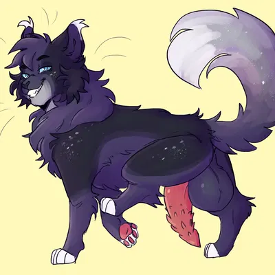 fan character, night (thenerdalope) (warriors (book series)) created by pigeonhoez