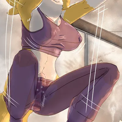 fan character, rena (foxylilshrink) (bandai namco, digimon) created by foxylilshrink