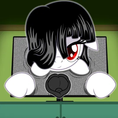 fan character, sadako yamamura, samara morgan (hasbro, my little pony) created by badumsquish