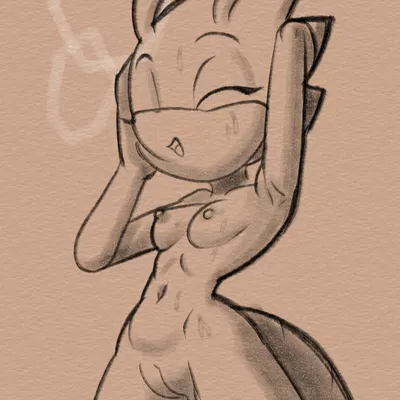 fan character, skitter the gecko (sega, sonic the hedgehog (series)) created by fourssss