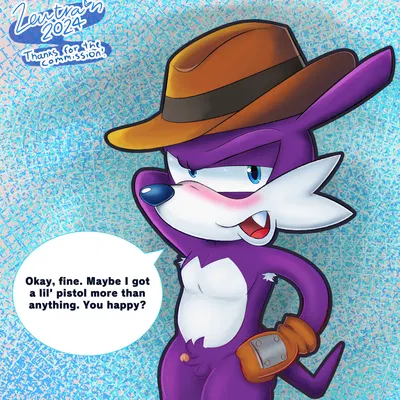 fang the hunter (sega, sonic the hedgehog (series)) created by lewtrain