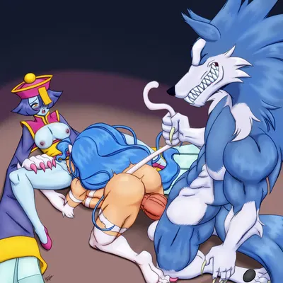 felicia (darkstalkers), hsien-ko (darkstalkers), jon talbain (asian mythology, capcom) created by aeolus06