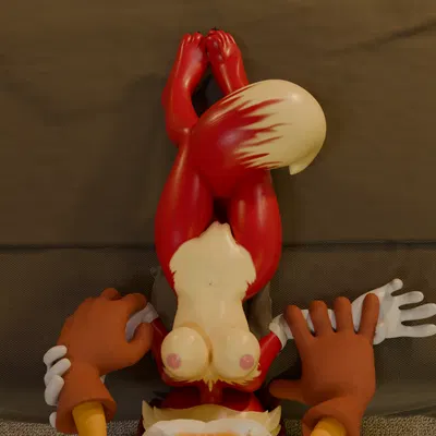 fiona fox, miles prower (archie comics, sega) created by rotalice2