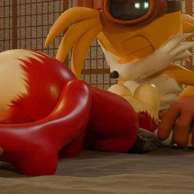 fiona fox, miles prower (archie comics, sega) created by rotalice2