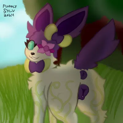 fluffly sylv (character) (nintendo, pokemon) created by fluffly sylv