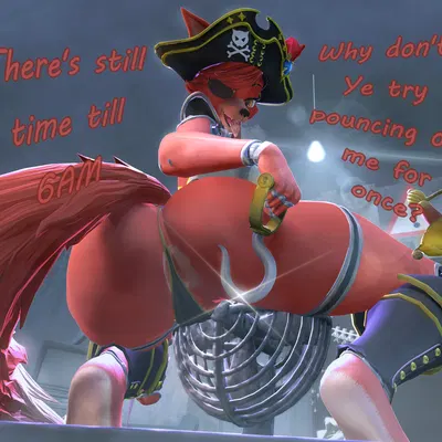 foxy (fnaf) (five nights at freddy's, scottgames) created by mr.russo