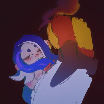 frye (splatoon), shiver (splatoon) (nintendo, splatoon) created by holoeclvpse