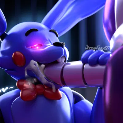 funtime freddy (fnafsl), puppet bonnie (fnafsl) (five nights at freddy's, scottgames) created by jizzyfox