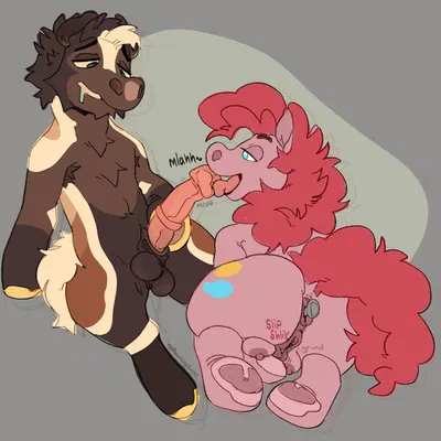 fursona (raunchysurfeit), pinkie pie (mlp) (friendship is magic, hasbro) created by raunchysurfeit