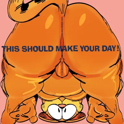 garfield the cat (garfield (series)) created by gat0pussy24