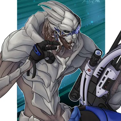 garrus vakarian (bioware, electronic arts) created by kaynkayn