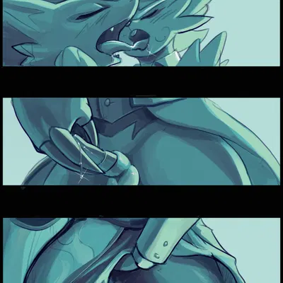 ghost style zoroark, tuxedo style cinderace (nintendo, pokemon) created by tenebscuro