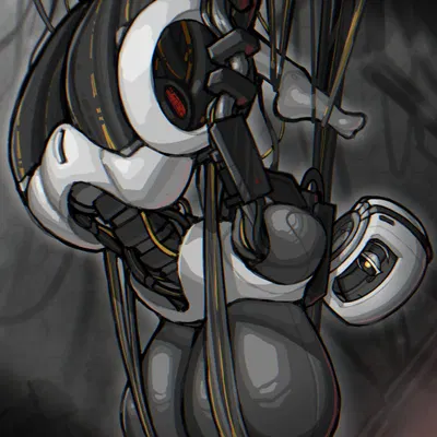 glados (portal (series), valve) created by zzzhadozzz