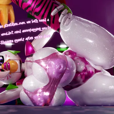 glamrock chica (five nights at freddy's, five nights at freddy's: security breach) created by duranomates