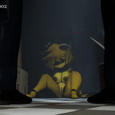 golden freddy (fnaf), type 0 (cryptiacurves) (five nights at freddy's, fredina's nightclub) created by hotstuff