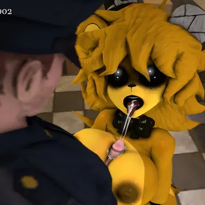 golden freddy (fnaf), type 0 (cryptiacurves) (five nights at freddy's, fredina's nightclub) created by hotstuff