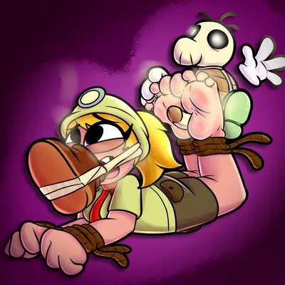 goombella (mario bros, nintendo) created by baggy (artist)