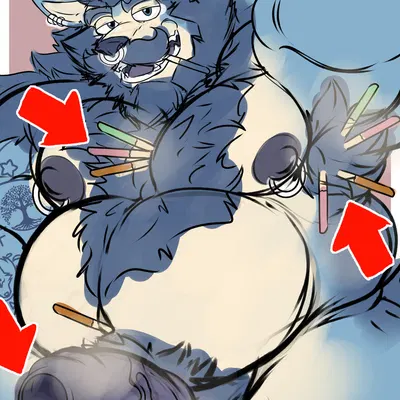 gustlywolf (pocky) created by incrediblecrocodile