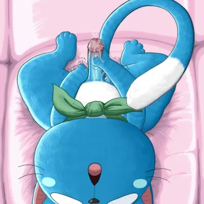 happy (fairy tail) (fairy tail) created by dulone