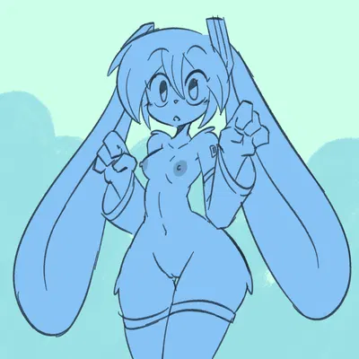 hatsune miku (vocaloid) created by nova rain