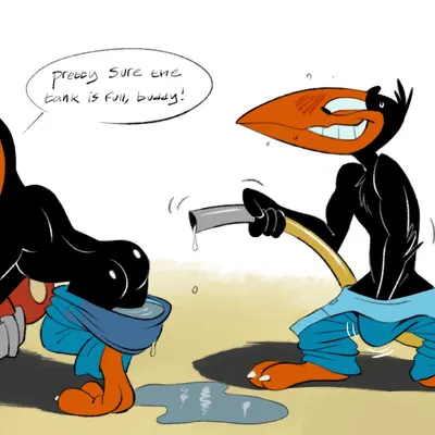 heckle, jeckle (heckle and jeckle, terrytoons) created by zepthehyerian
