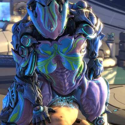 hildryn (warframe) (digital extremes, tencent) created by komorebihebiart