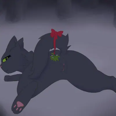 hollyleaf (warriors) (christmas, warriors (book series)) created by soliloquysol