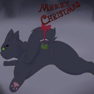 hollyleaf (warriors) (christmas, warriors (book series)) created by soliloquysol
