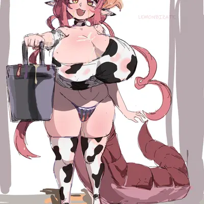 ilulu (miss kobayashi's dragon maid, mythology) created by lemonbizate