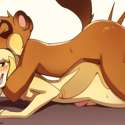 isabelle (animal crossing), tom nook (animal crossing) (animal crossing, nintendo) created by nepentz