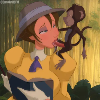 jane porter (disney, tarzan) created by canoart
