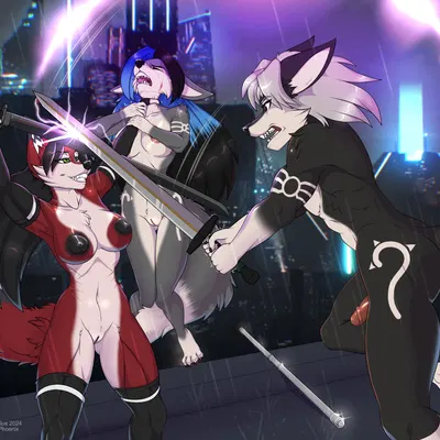 jason donald, rebecca (acephoenix2425), yumi (acephoenix2425) created by evangellos