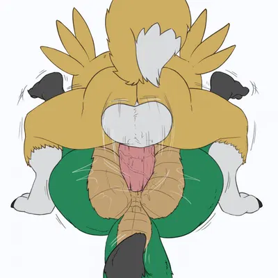 jin (jindragowolf) (bandai namco, digimon) created by jindragowolf