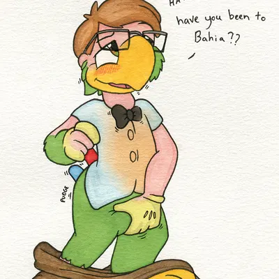 jose carioca (disney, the three caballeros) created by foxx, icaron