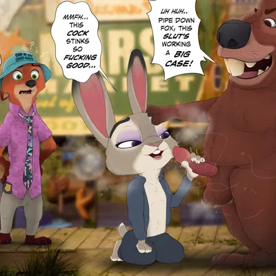 judy hopps, nibbles maplestick, nick wilde (disney, zootopia) created by ilovejudyhopps