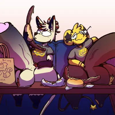 kai mew-(character), luca the shinx, vanoss (nintendo, pokemon) created by unusualmoondemon