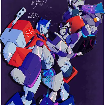 kaleidoscope (bluevixenad), optimus prime (hasbro, takara tomy) created by bluevixenad