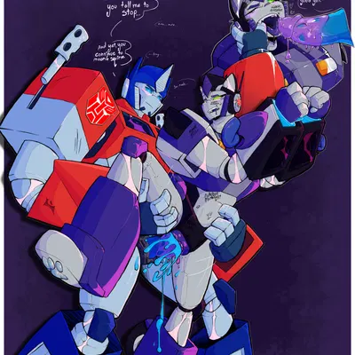 kaleidoscope (bluevixenad), optimus prime (hasbro, takara tomy) created by bluevixenad