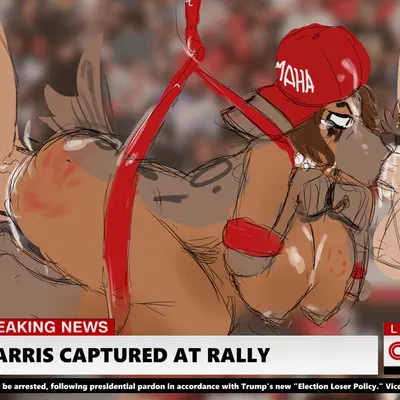 kamala harris (2024 united states presidential election, cnn) created by phosphor21