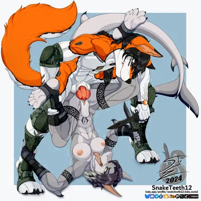 kamikaze otium, laguna silverjaw created by snaketeeth12